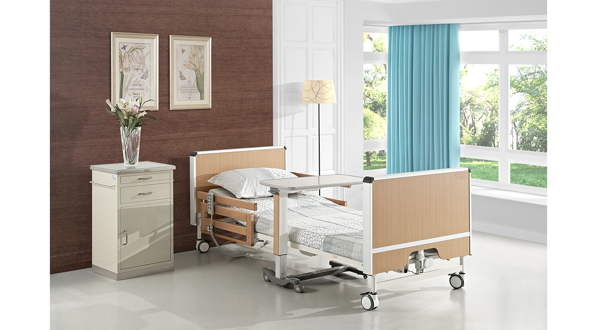 Five Functions Hospital ICU Bed Electric Care Bed Nursing Home Patient 1